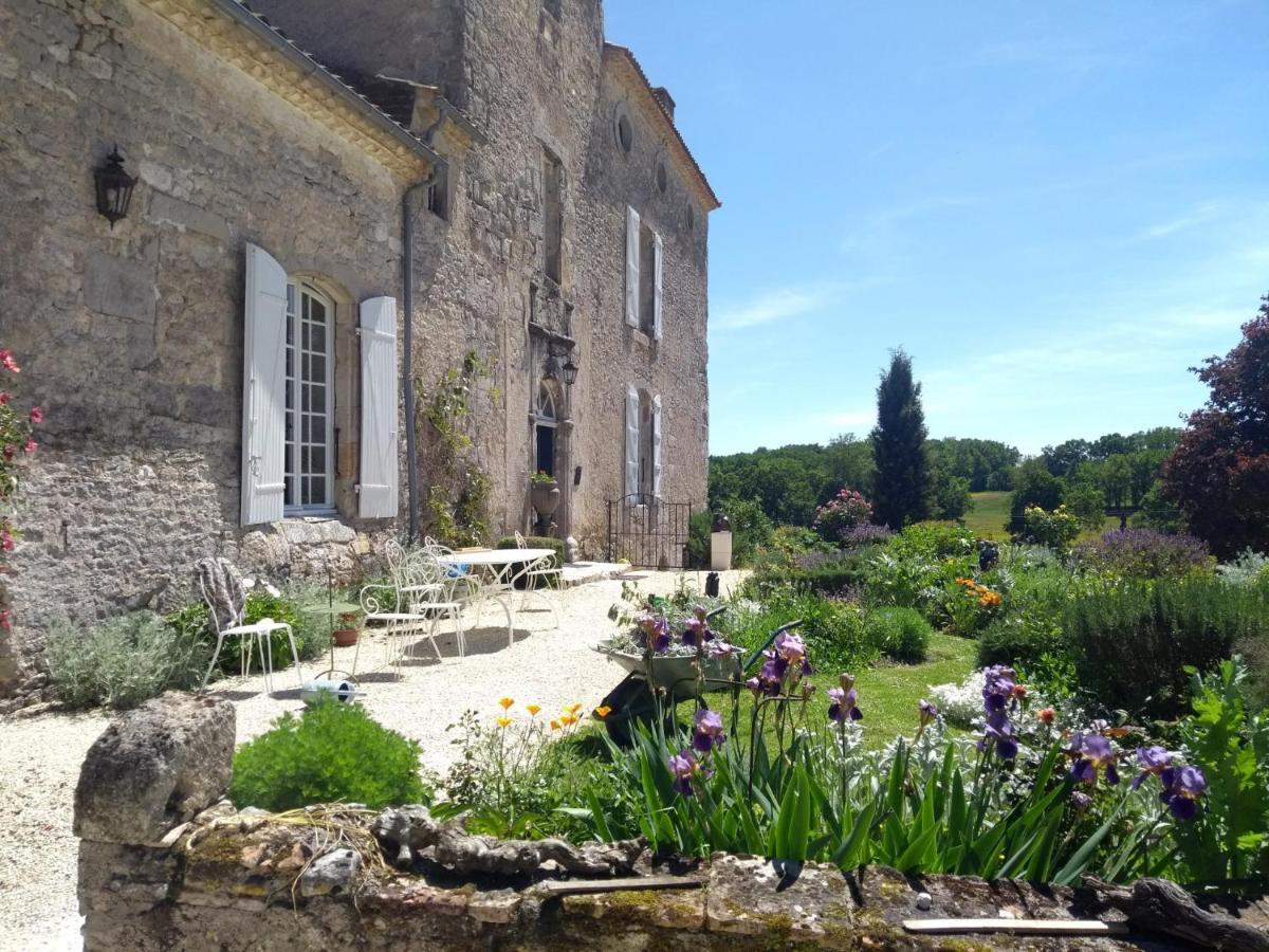Chateau Barayre - Beautiful 12Th Century Castle With Pool And Large Garden Laussou Exterior photo